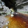 A huge natural arch